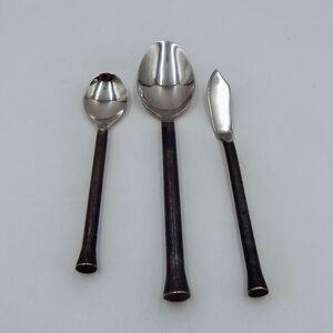 Cambridge Silver Carera Serving Pieces Spoon Butter Sugar 18/10 Stainless